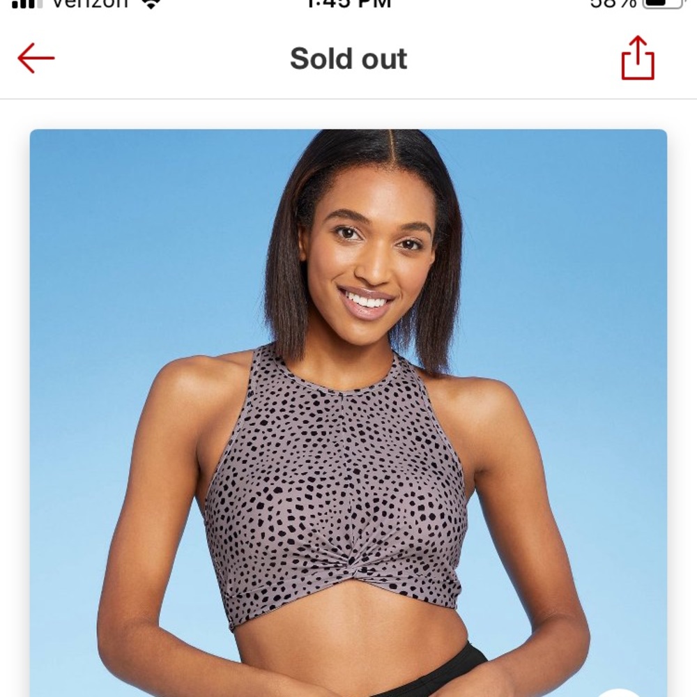 Swim suit top